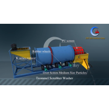 Equipo triturador de minería de oro 150TPH Placer